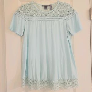 Mint Maternity Top
